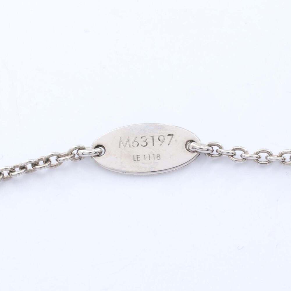 LOUIS VUITTON Silver Necklace - Picture 5 of 6